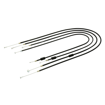 Bowdenzugsatz (schwarz), MZ TS250 mit Flachlenker und 26N1-3